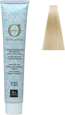 Крем-краска для волос Barex Olioseta Oro del Marocco тон 10.0 (100мл)