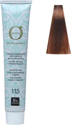 Крем-краска для волос Barex Olioseta Oro del Marocco тон 7.4 (100мл)