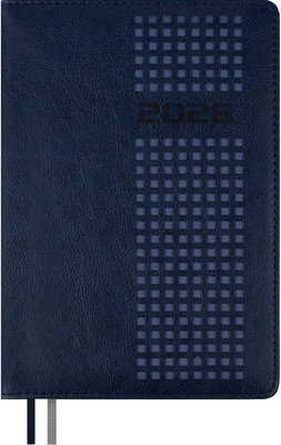 Ежедневник Escalada Шевро 2026 / 70216 (176л, синий)