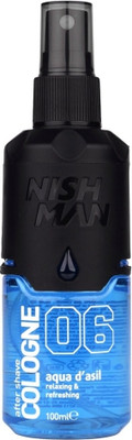 Одеколон после бритья NishMan 06 Aftershave Cologne Aqua D'asil (100мл)