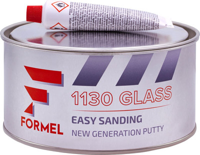 Шпатлевка автомобильная Formel 1130 Полиэфирная со стекловолокном FM-1132 (1.8кг)