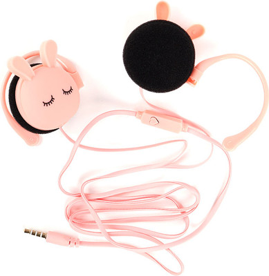 Наушники детские Darvish Зайки / DV-H-1415-2 (розовый)