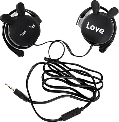 Наушники детские Darvish Зайки / DV-H-1415-1 (черный)