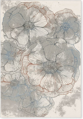 Коврик Radjab Carpet Амальфи Прямоугольник A5777A / 13682 (0.8x1.5, Cream/L.Grey)