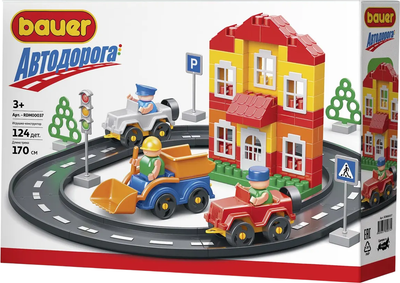 Конструктор Bauer Автодорога. Садовое кольцо / RDM00037