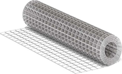 Сетка сварная Admiral Металлическая цинк 25x25x920x0.9мм (15м)