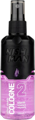 Одеколон после бритья NishMan 02 Aftershave Cologne Storm (100мл)