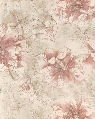 Бумажные обои Гомельобои Флауверс к-61 24ДН1