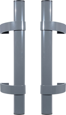 Ручка дверная БУЛАТ РС-03.400.7024 (серебристый графит)