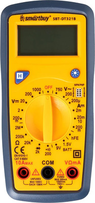 Мультиметр цифровой SmartBuy SBT-DT321B