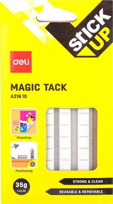 Лента малярная Deli Пластинки клеевые Stick Up / A21610 (белый)
