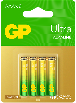 Комплект батареек GP Batteries Ultra LR03/24AUETA21-2GSBC8