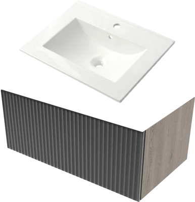 Тумба с умывальником ЗОВ Кито K60TS0MFLPM-OL60