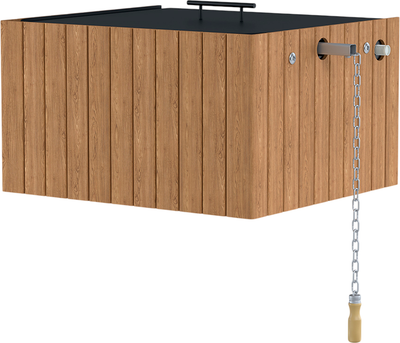 Обливное устройство Everest Wood Дуб (35л)