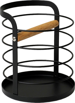 Подставка для кухонных приборов Lemax WK-1BL (черный матовый)