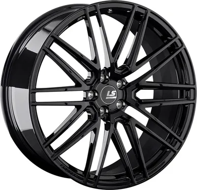 Литой диск LS wheels Forged FG12 21x10" 5x112мм DIA 66.6мм ET 20мм BK