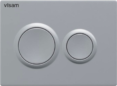 Кнопка для инсталляции Visam O2 / EX-230-001 (хром матовый)