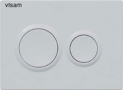 Кнопка для инсталляции Visam O1 / EX-230-003 (белый глянец)