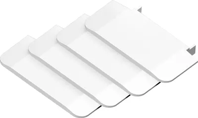 Заглушка для профиля Ambrella GP8140 WH (4шт, белый)