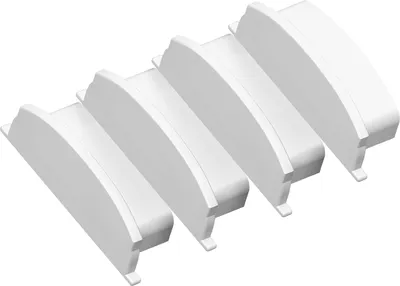 Заглушка для профиля Ambrella GP8180 WH (4шт, белый)