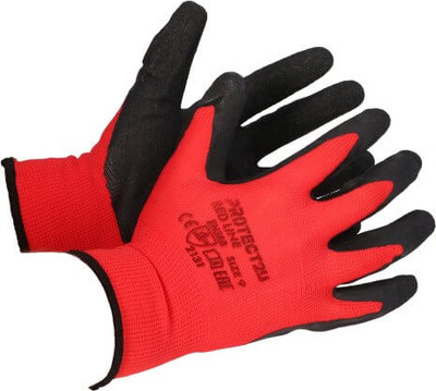 Перчатки защитные Protect2U Red Line R9 / 8295