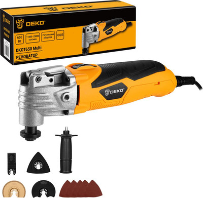Реноватор Deko DKOT650 Multi Быстрозажимной / 085-1076