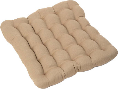Подушка на стул BIO-LINE С гречневой лузгой 25 точек 40x40 / PSG25 (бежевый)
