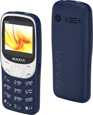 Мобильный телефон Maxvi K200 (синий)