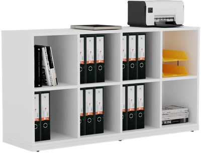 Тумба Crafto Хлоя 01 140x40x75 (белый)