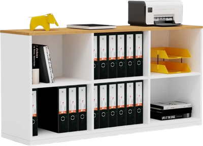 Тумба Crafto Поли 02 150x40x75 (белый дуб)