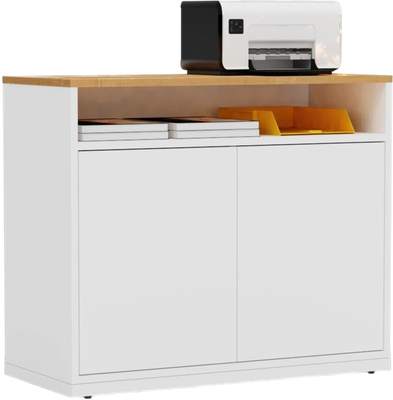 Тумба Crafto Тина 02 90x40x75 (белый дуб)