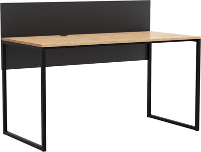 Письменный стол Crafto Тор с экраном 06 138x70x75 (графит дуб)