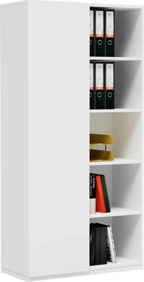 Стеллаж Crafto Люк 01 90x40x181 (белый)