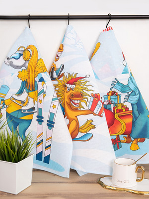 Набор полотенец Миланка 47x60 / 2202 (3шт)