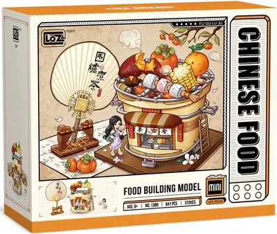 Микроконструктор LOZ Ретро-печка 1388