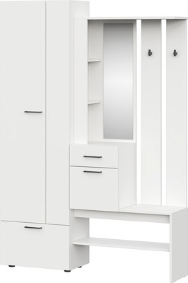 Секция в прихожую SV-мебель Фаворит 2 К (белый)