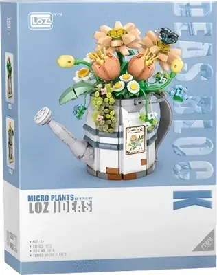 Микроконструктор LOZ Растения в лейке 1936