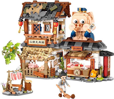 Конструктор LOZ Мясная лавка 1942