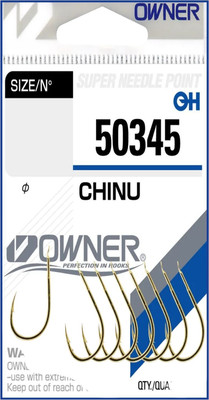 Набор крючков рыболовных Owner Chinu gold №6 / 50345-06 (13шт)