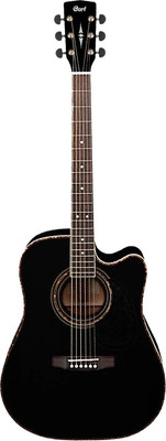Электроакустическая гитара Cort AD 880CE BK