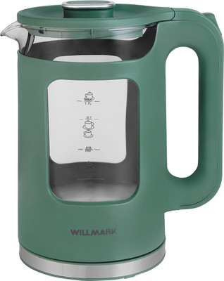 Электрочайник Willmark WEK-1725G / 2002559 (зеленый)