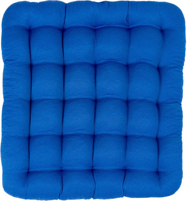 Подушка на стул BIO-LINE С гречневой лузгой 25 точек 40x40 / PSG25 (синий)