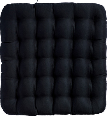 Подушка на стул BIO-LINE С гречневой лузгой 25 точек 40x40 / PSG25 (черный)