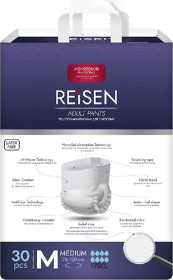 Трусы впитывающие для взрослых Reisen M (30шт)