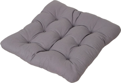 Подушка на стул BIO-LINE 9 точек с завязками 35x37 / PHH9 (серый)