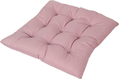 Подушка на стул BIO-LINE 9 точек с завязками 35x37 / PHH9 (мальва)