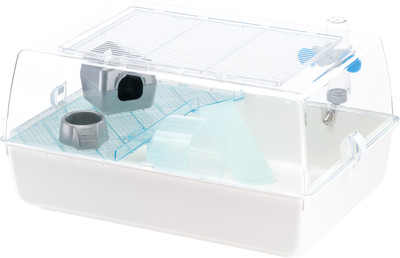 Клетка для грызунов Ferplast Mini Duna Hamster / 57075499 (темно-серый)