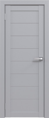Дверь межкомнатная Юни Амати 00 60x200 (грей)