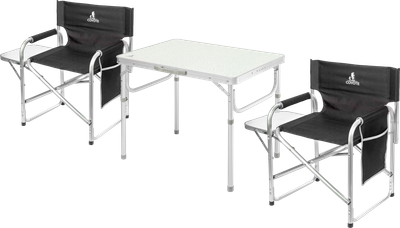 Комплект складной мебели Coyote HKTB-1027M / HKC-1046 (черный)