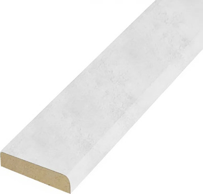 Притворная планка Юни 8x34x2070 (бетон снежный)